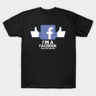 Facebook Creator Content T-Shirt